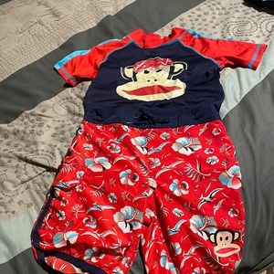 Toddler Boy Paul Frank 2piece SwimSet